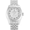 Datejust replica da donna in acciaio e oro bianco da 26 mm