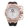 Cassa placcata in oro rosa da uomo in caucciù da 17 mm Replica Audemars Piguet Royal Oak