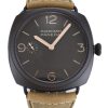 Panerai Radiomir replica in ceramica marrone da uomo da 47 mm automatico